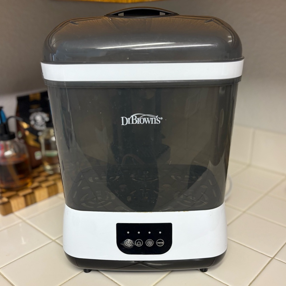 Dr. Brown's Electric Bottle Sterilizer - Gray & White